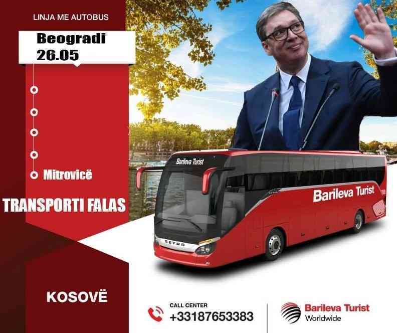 ACA SRBIN ISKEŠIRAO 200 ALBANSKIH AUTOBUSA - KURTI I RAMA SKAČU U POMOĆ: Gori Tviter zbog ove objave