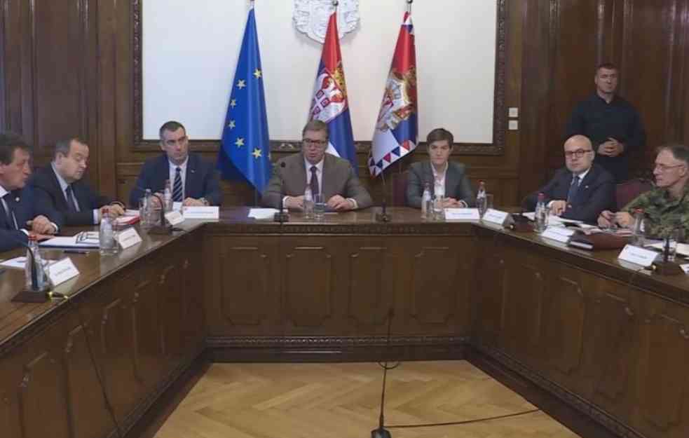SEDNICA SAVETA ZA NACIONALNU BEZBEDNOST: Srbi sa severa Kosova i Metohije očekuju KONKRETNE poteze države!