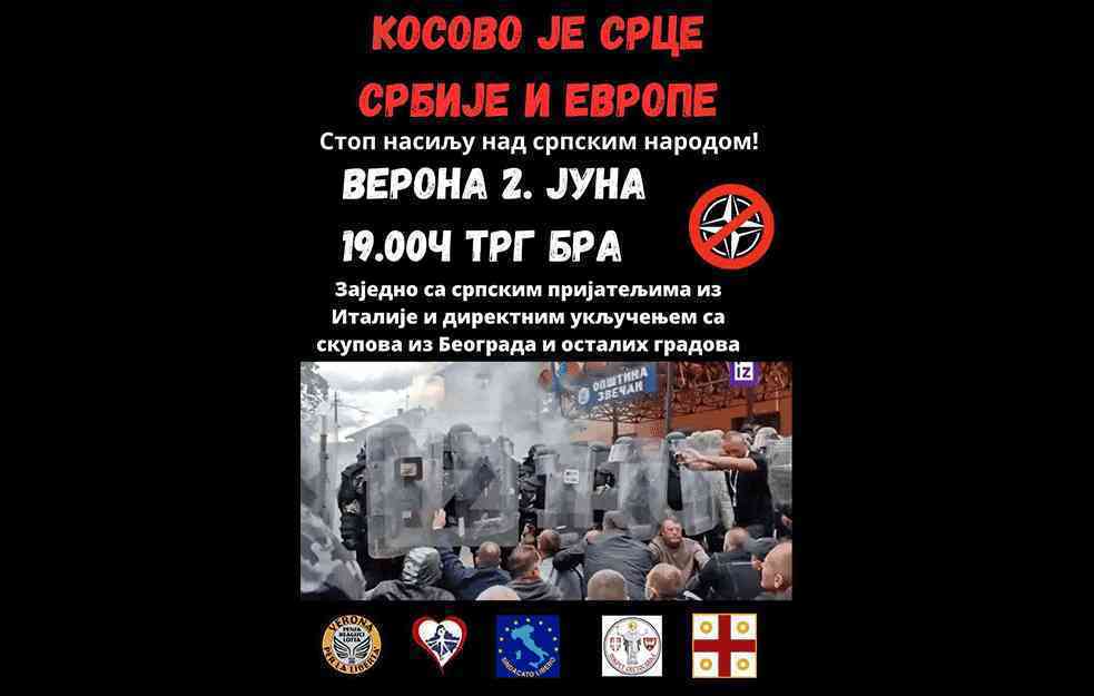 Slobodarski narod  Italije uz Srbe na okupiranom Kosovu i Metohiji