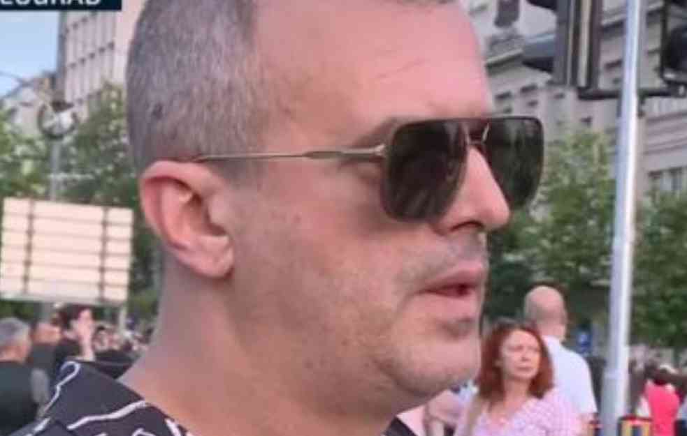 SERGEJ TRIFUNOVIĆ SA PROTESTA IMAO JEDNU PORUKU : Nama ne trebaju nam izbori