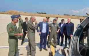 Vučević posetio 55. vazduhoplovnu grupu “Andreas Papandreu” na Kipru