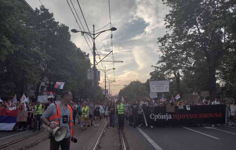 OVO JE NOVA MAPA: Promenjena ruta sedmog protesta „Srbija protiv nasilja“ 17.juna