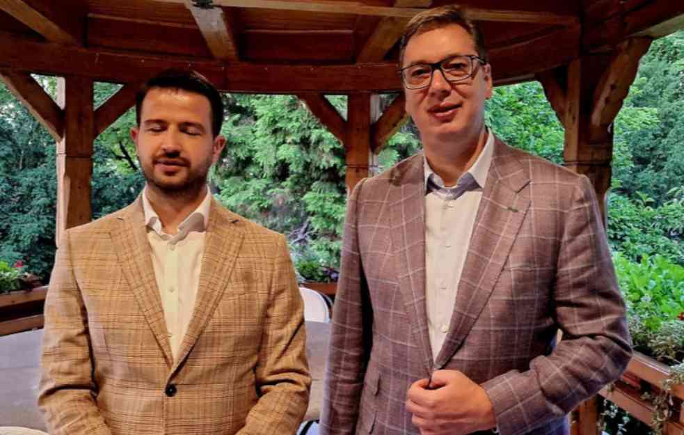 Vučić priredio večeru za predsednika Crne Gore