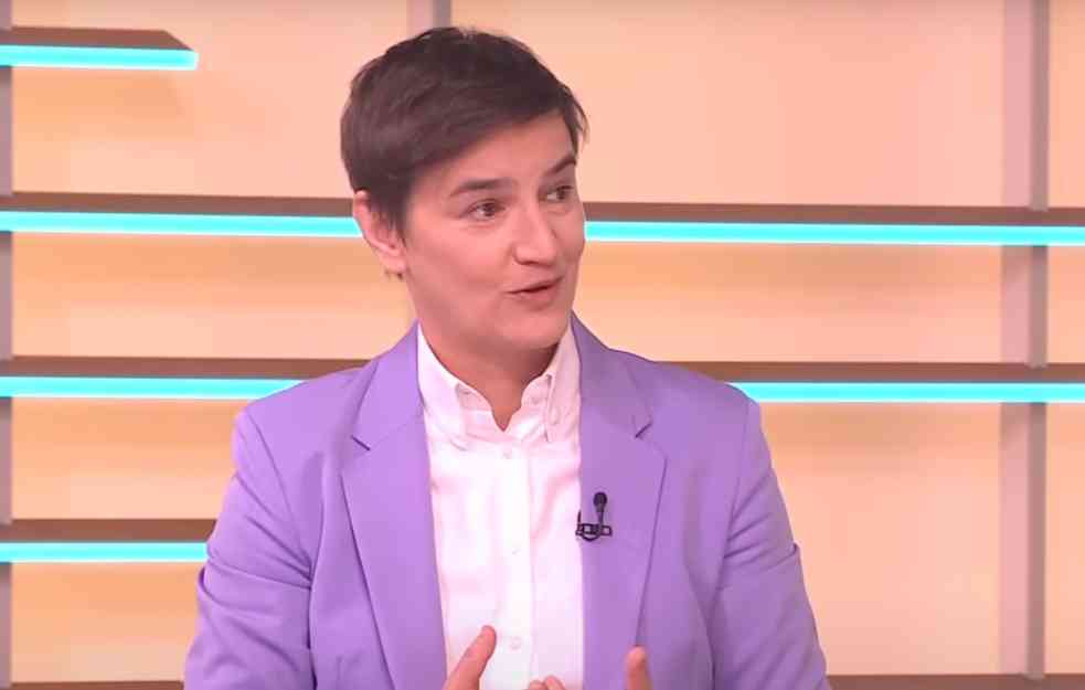 PREMIJERKA BRNABIĆ: Kurti jedino želi etničko čišćenje, nas čuva istina