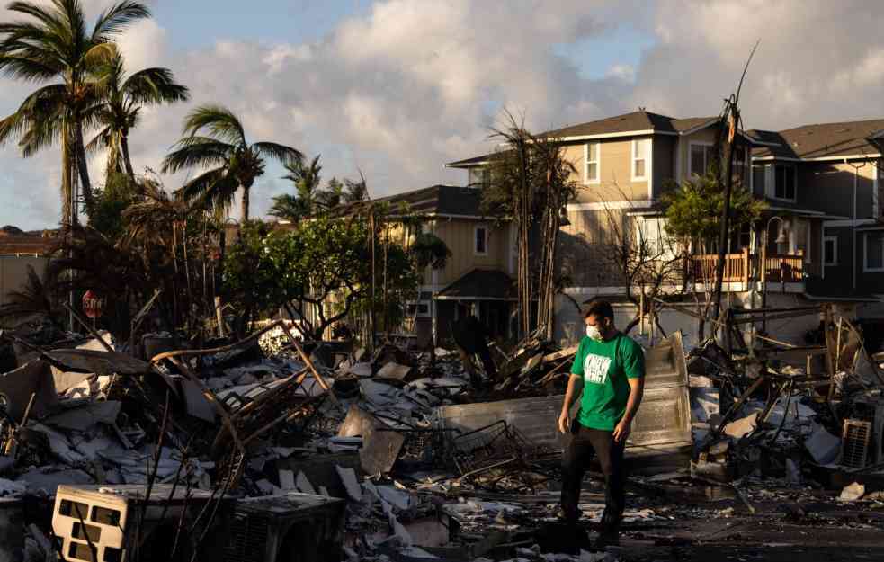 Smanjuje se broj mrtvih u požarima na Havajima: Uništeno preko 2.000 objekata