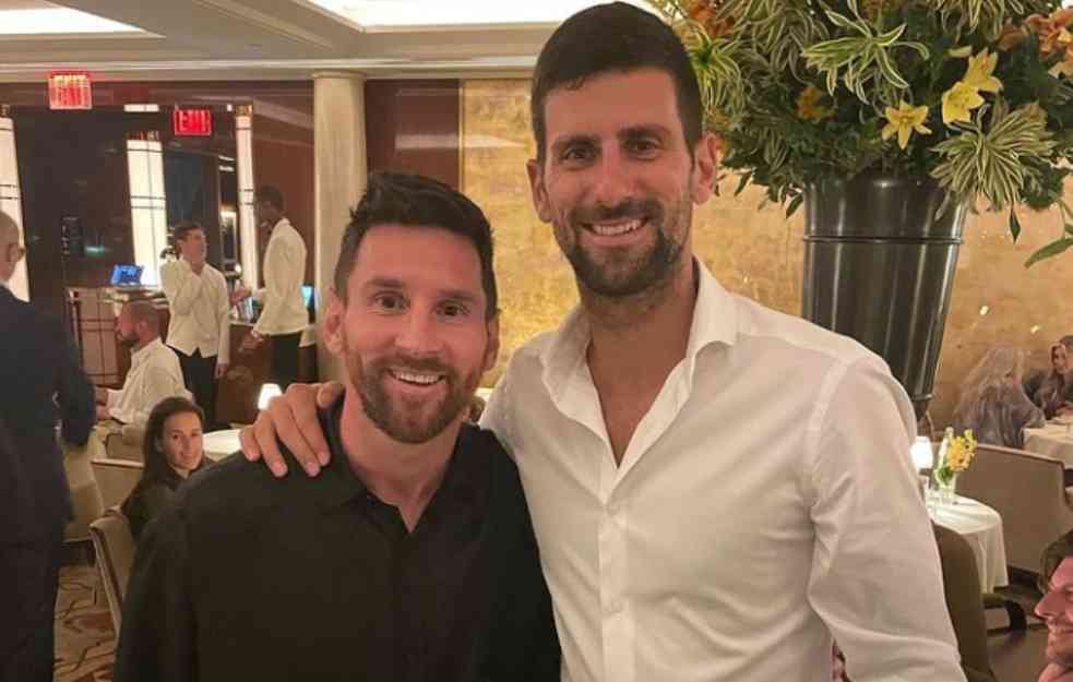 SUSRET VELIKANA: NOVAK poslao poruku MESIJU! 