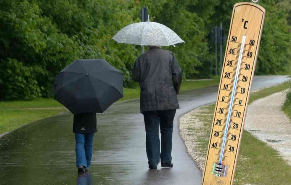 BIČE I LETNJIH TEMPERATURA: Kišoviti dani su pred nama, ali sledi i iznenađenje