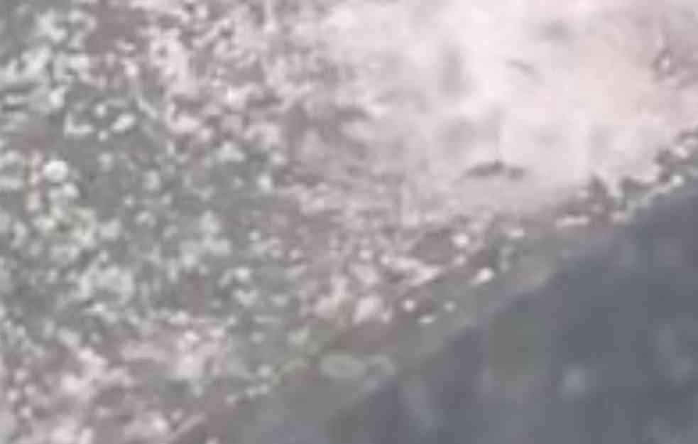 ZABELELE SE ULICE U SRBIJI: Prvi snimci nevremena (VIDEO)