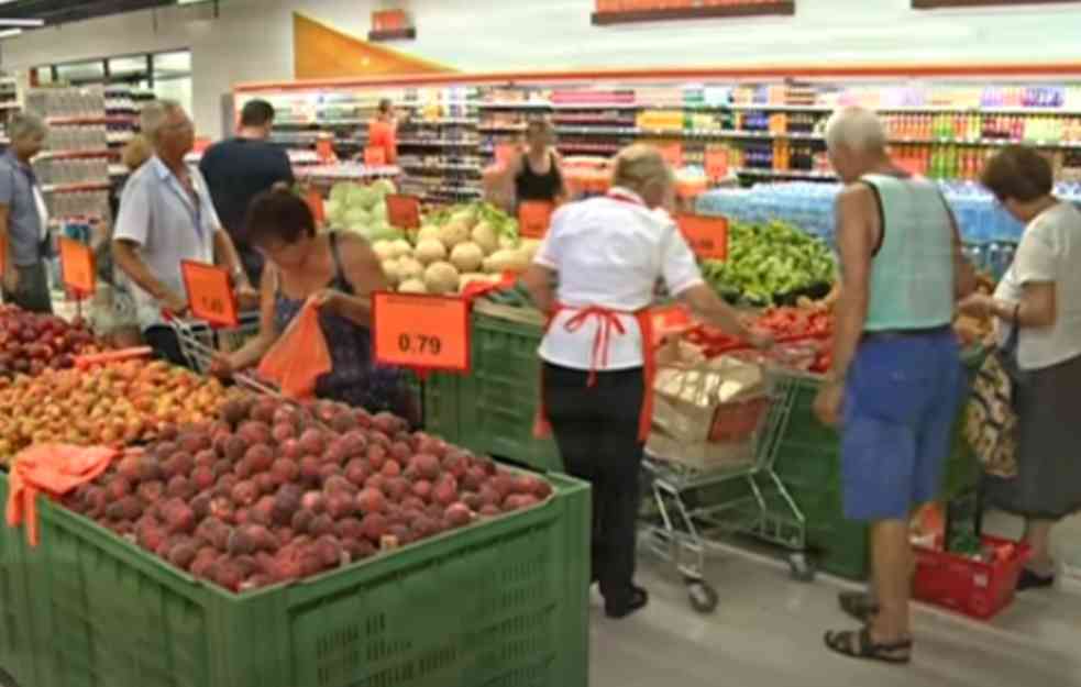 Cene hrane u Crnoj Gori porasle za 44 odsto od jula 2019. i nastavljaju da rastu