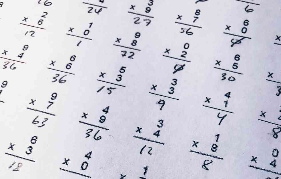 Trik da računanje nebude bauk: Za nekoliko sekundi savladaćete matematiku kao od šale