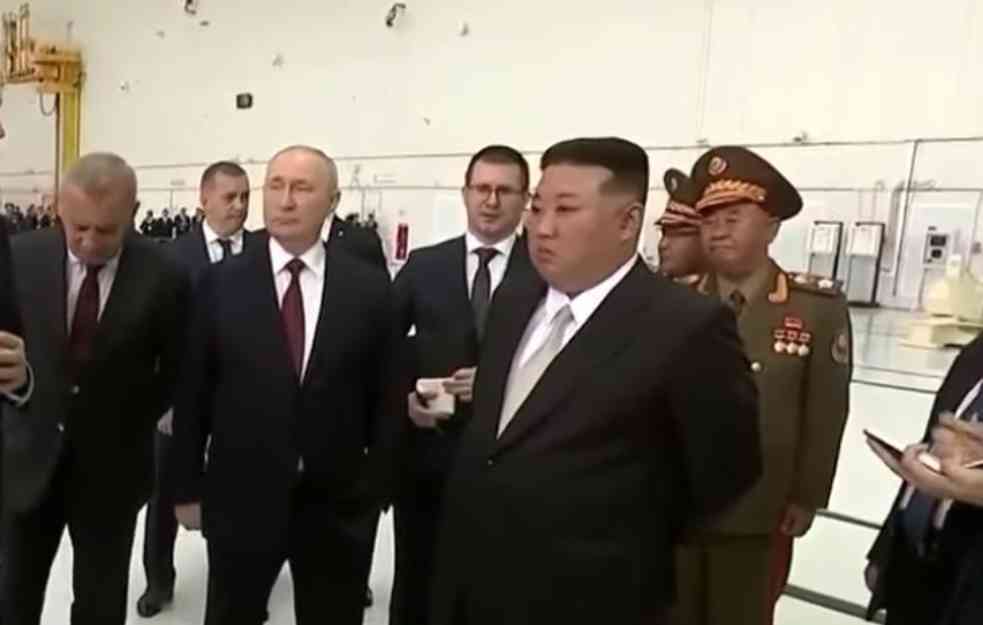 ČVRST SAVEZ RUSIJE I KOREJE: Kim obećao Putinu punu i bezuslovnu podršku (VIDEO)