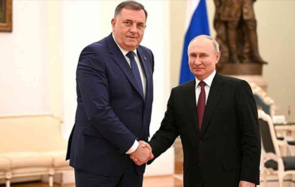 Dodik se danas sastaje sa Putinom u Kazanju