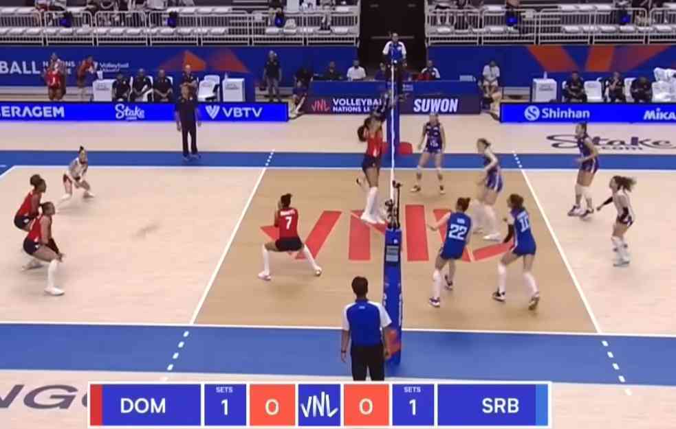 ODBOJKAŠICE SRBIJE IZGUBILE OD DOMINIKANSKE REPUBLIKE: Komplikuje se put na Olimpijske igre
