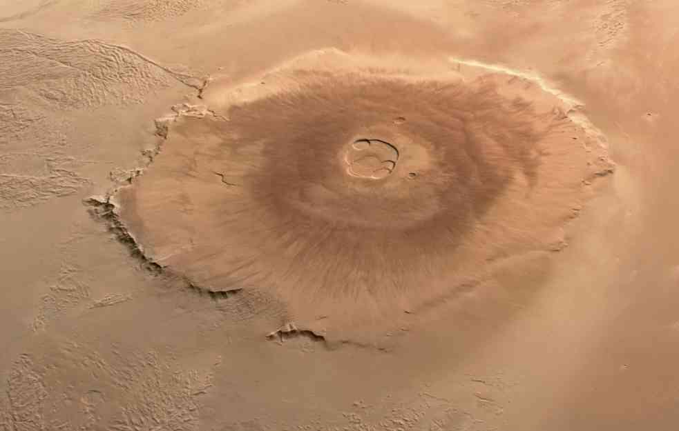 Ogroman vulkan pronađen sakriven u lavirintu na Marsu