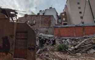 OTKRIVAMO KAKO JE PAO ZID  na radnika na u centru Beograda: Ovaj objekat je rušen (FOTO)