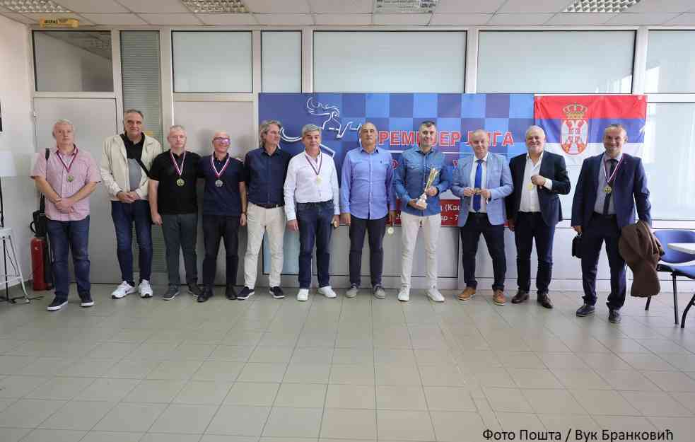 Prvo mesto Premijer lige Beograda za Šah klub PTT Beograd