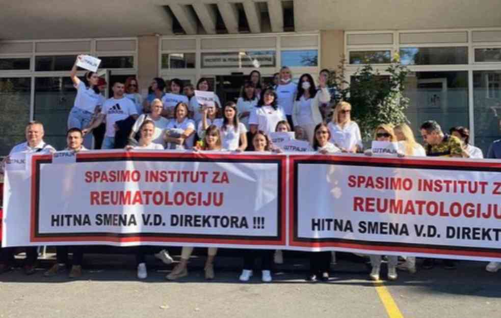 PAKLU NEMA KRAJA : Zaposleni iz Reumatologije će ponovo da zakucaju na vrata Vlade Srbije