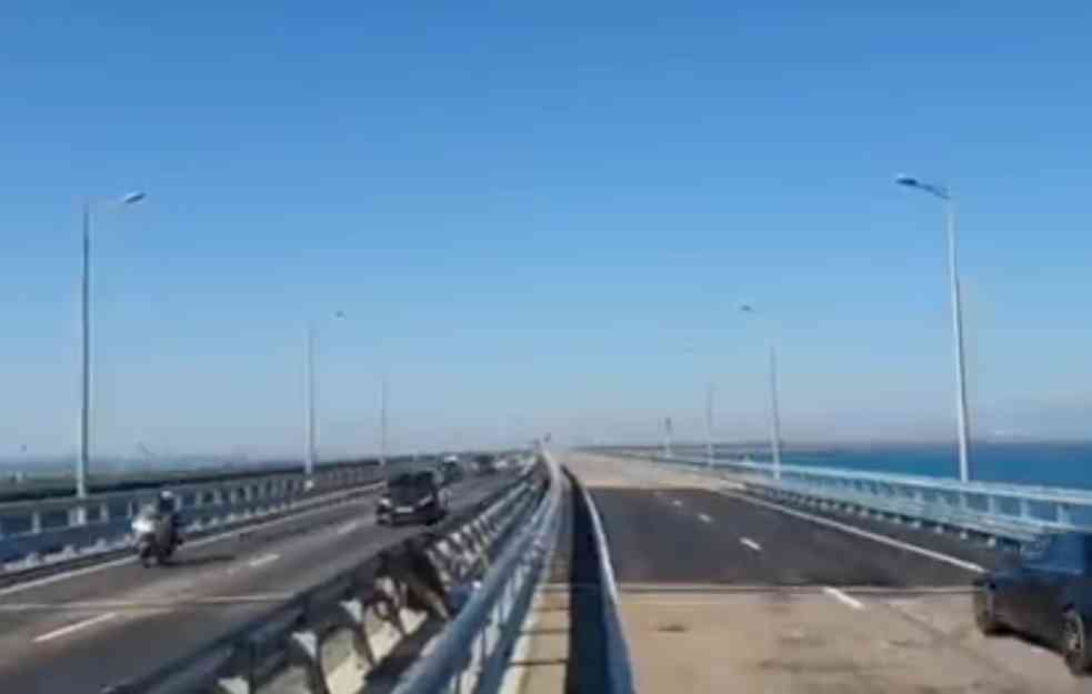 Krimski most popravljen pre roka i ponovo radi (VIDEO)