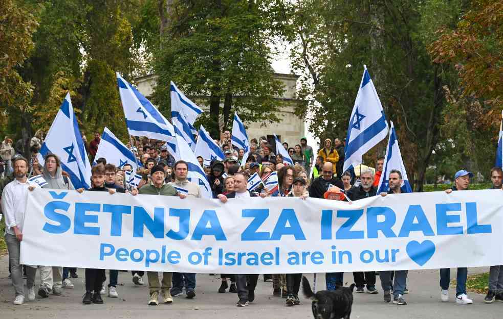 U Beogradu održana „Šetnja za mir u Izraelu”