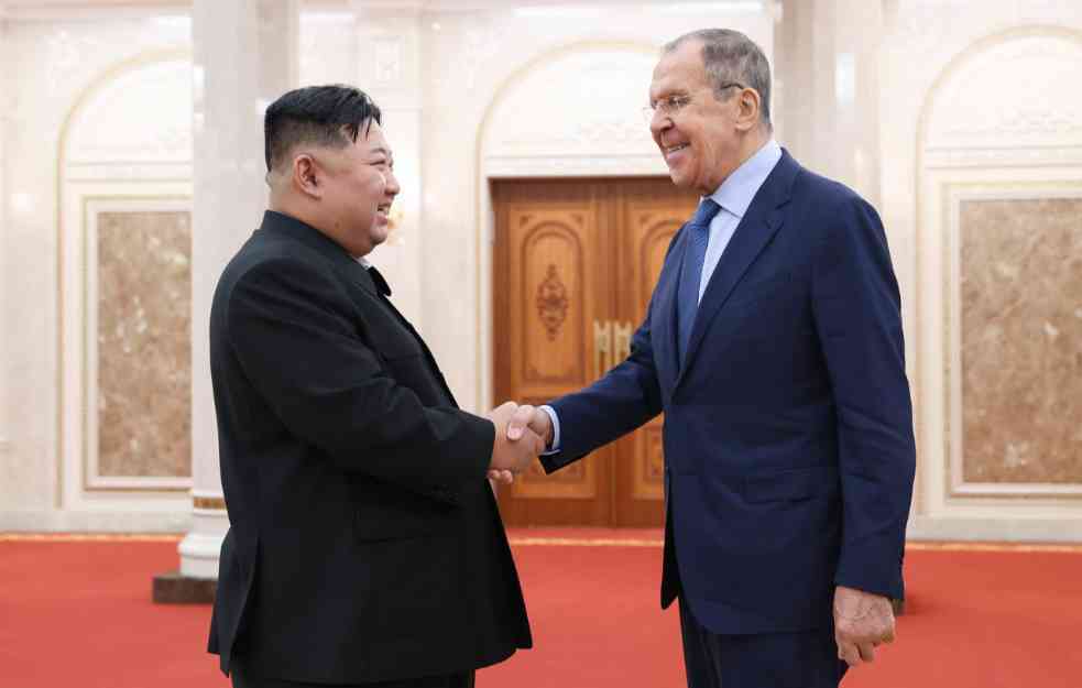 Lavrov na sastanku sa Kim Džong Unom