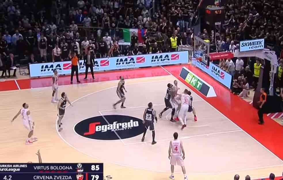 VIRTUS NANEO NOVI PORAZ ZVEZDI: Presudila katastrofalna prva četvrtina crveno-belih (VIDEO)