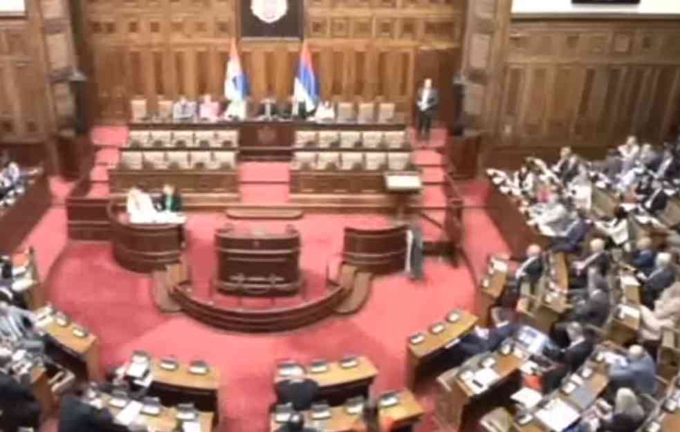 Vanredna sednica Skupštine Srbije: Glasa se za novog guvernera NBS
