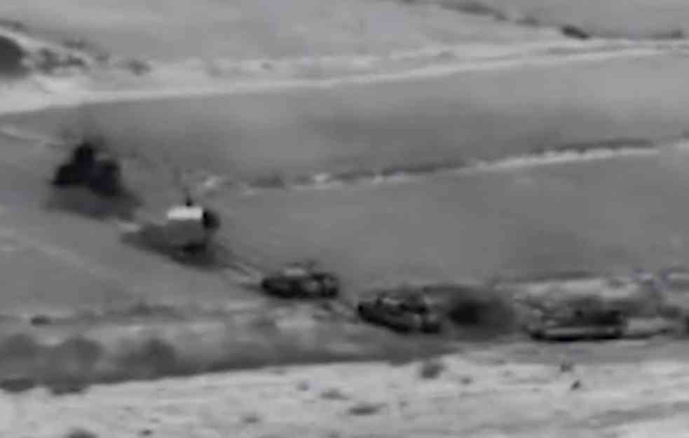 OVAKO SU IZRAELSKI TENKOVI UPALI U POJAS GAZE: Vojska objavila snimak operacije u palestinskoj enklavi (FOTO, VIDEO)