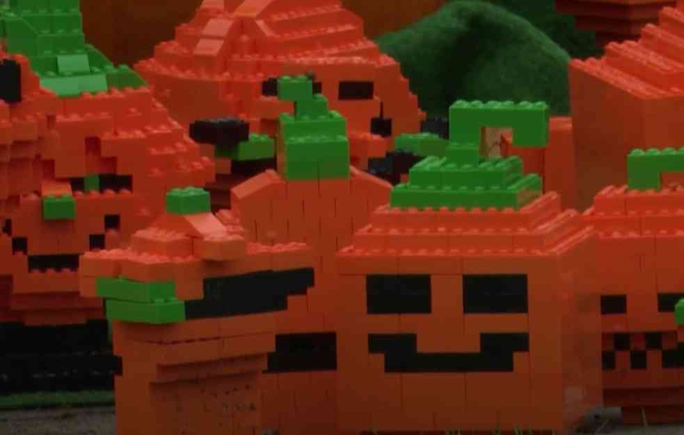 Najveća lego bundeva na svetu predstavljena za Noć veštica u Danskoj (VIDEO) 