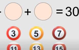 Matematička <span style='color:red;'><b>mozgalica</b></span> – koje od 3 kugle će dobiti zbir 30?