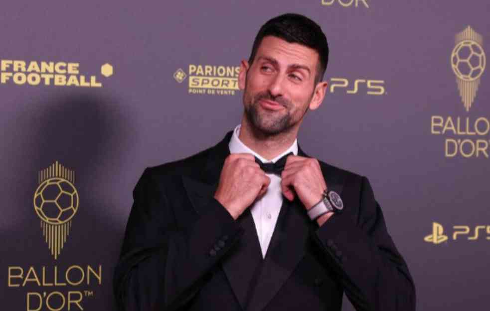 Novak Đoković u nikad elegantnijem izdanju stigao na dodelu Zlatne lopte