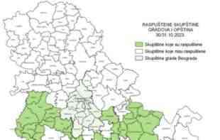 OVO SU GRADOVI I OPŠTINE U KOJIMA SU RASPUŠTENE SKUPŠTINE: Na društvenim mrežama objavljena MAPA