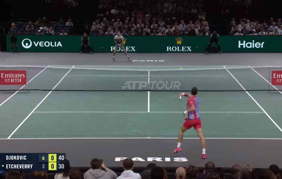 NOLE SIGURAN NA STARTU: Đoković rutinski do osmine finala mastersa u Parizu, na redu Holanđanin