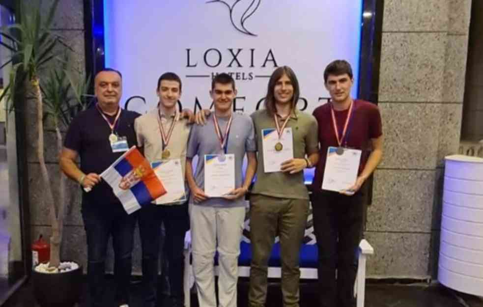 BRAVOOOO! Učenici Matematičke gimnazije iz Beograda osvojili 5 medalja na olimpijadi u Antaliji (FOTO)
