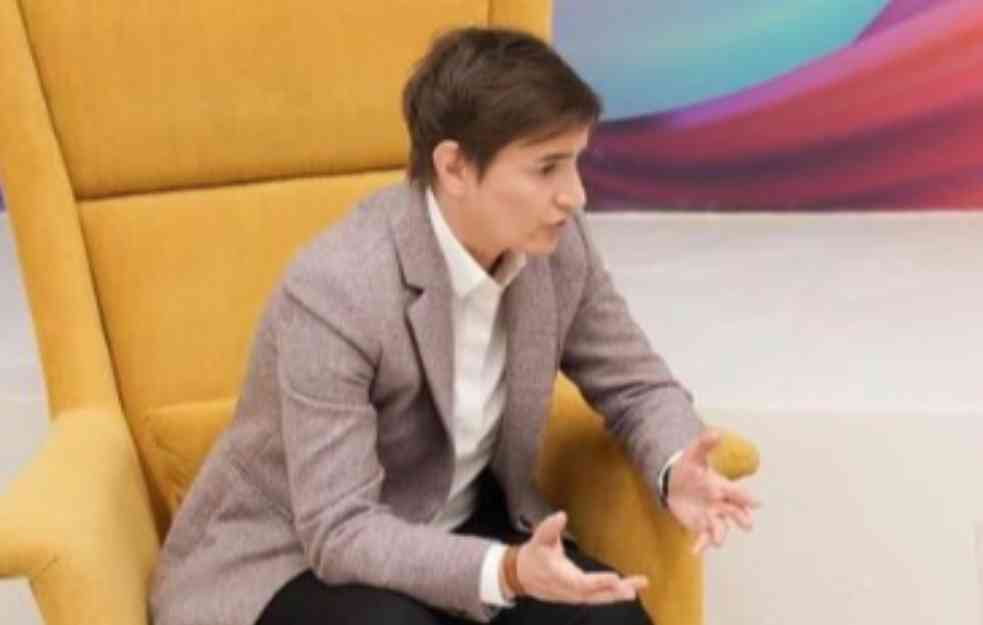 Brnabićeva: Spremna sam da odem i razgovaram sa studentima u blokadi