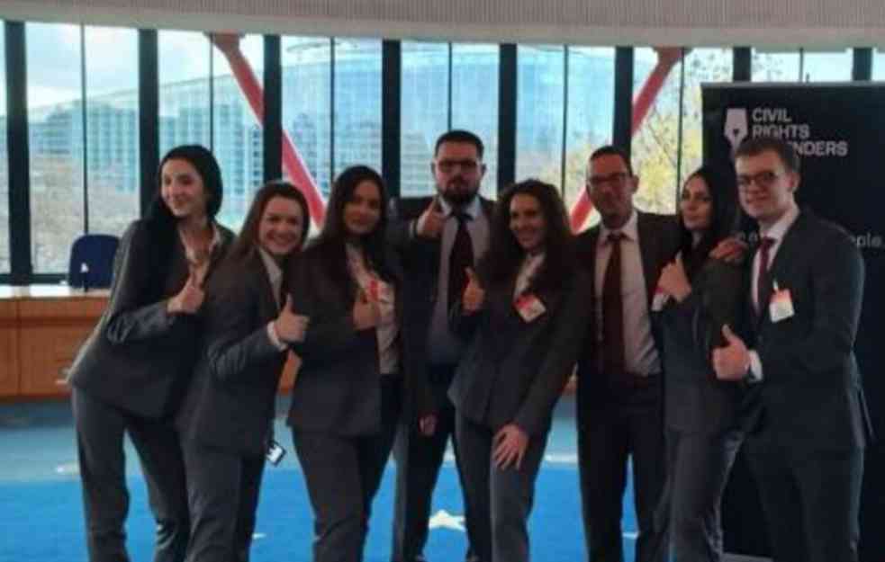 NIŠKI STUDENTI ZABLISTALI PRED EVRPSKIM SUDOM ZA LJUDSKA PRAVA U STRAZBURU! Ovo nije prvi put da budu NAJBOLJI