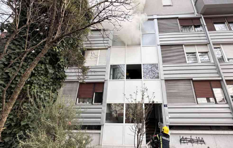 POŽAR U CENTRU ČAČKA : Dve osobe povređene, stanari šokirani: "Osetio se miris paljevine u čitavoj zgradi" 