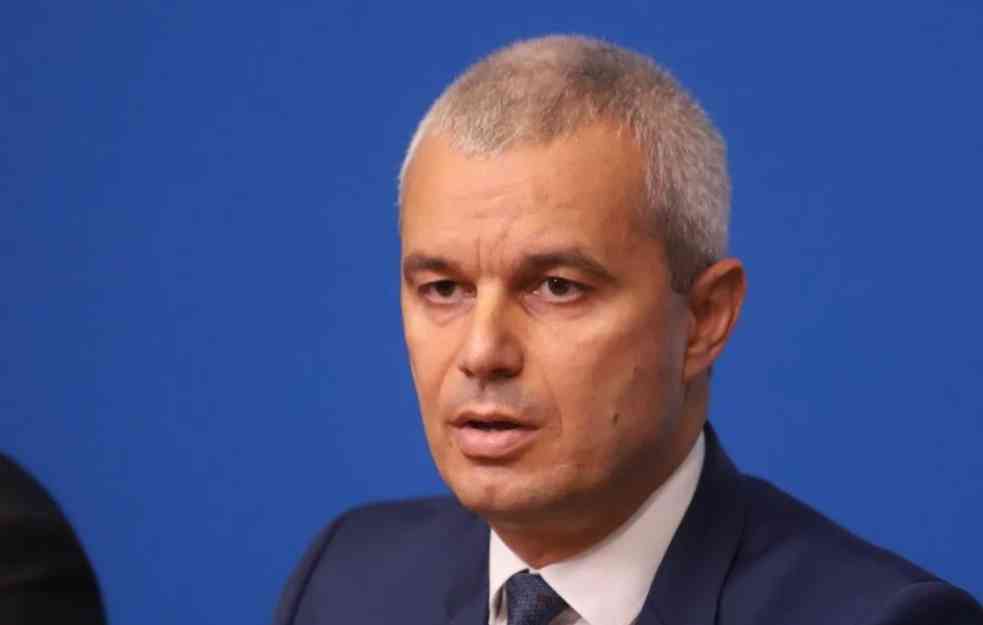 Da li je Kostadin Kostadinov, lider opozicione partije 