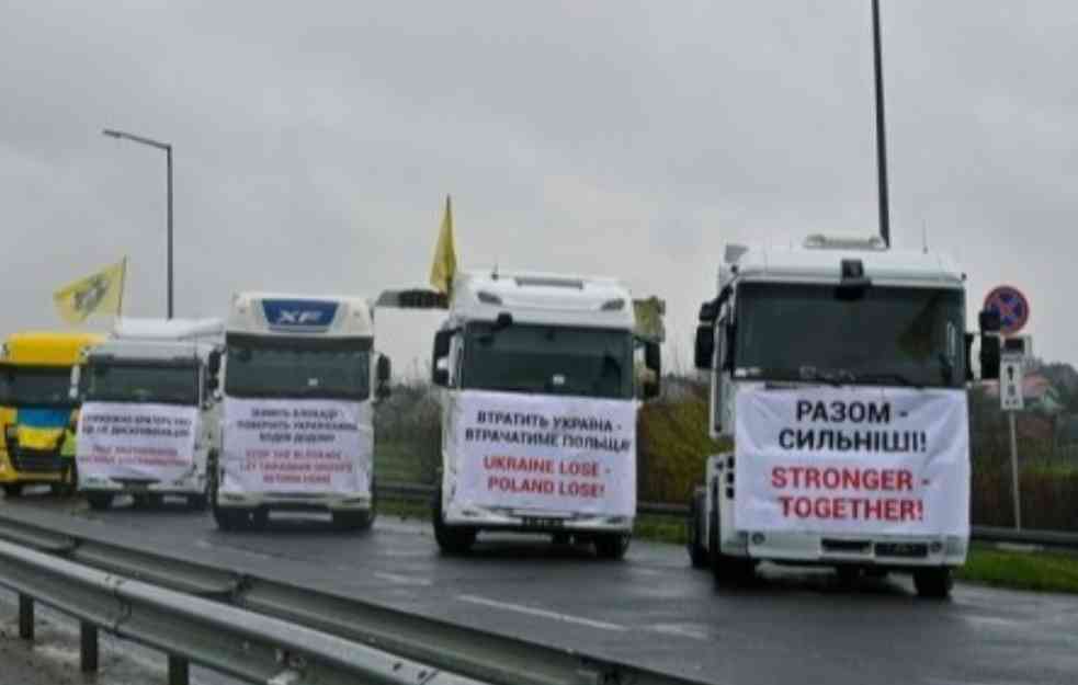 Slovaci ponovo protestuju na granici sa Ukrajinom (VIDEO)
