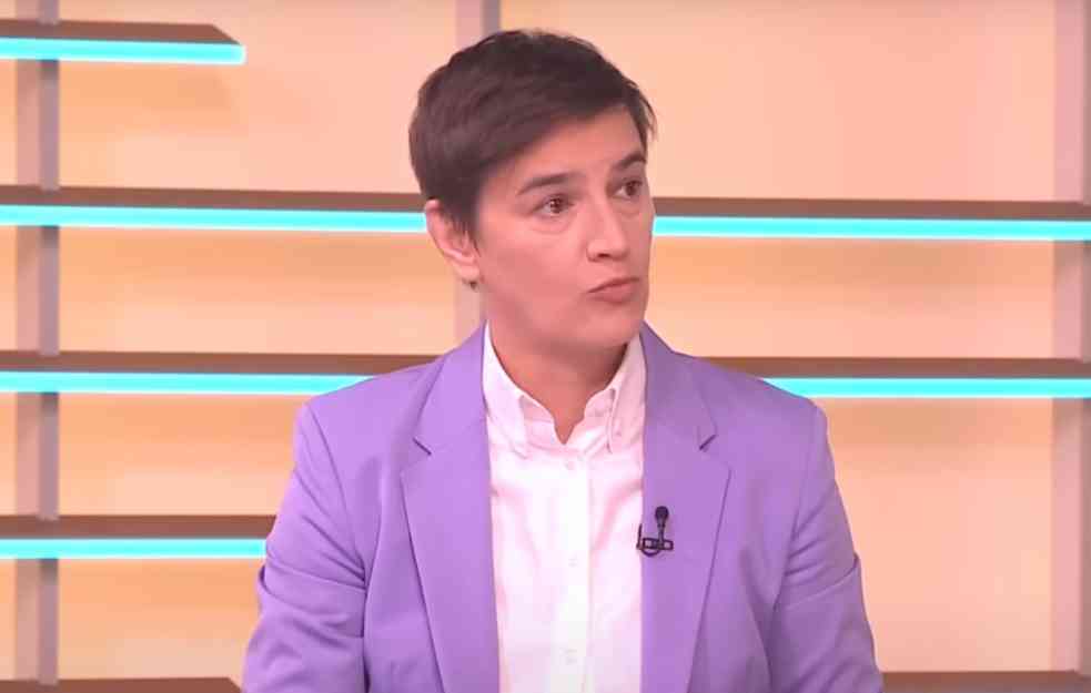 Brnabić o protestima i događajima u Skupštini Srbije
