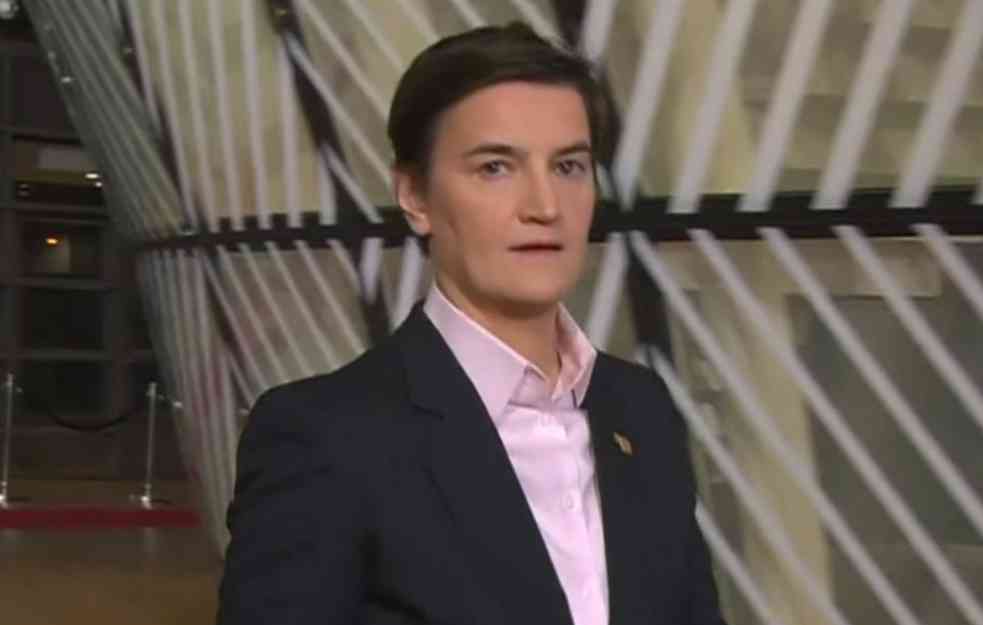 ANA BRNABIĆ ULOŽILA REZERVU NA DEKLARACIJU EU: Nema priznanja Kosova i Metohije