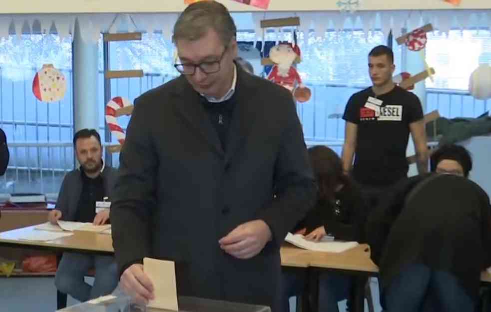 PREDSEDNIK NADMOĆAN, ALI IZGUBIO KOD KUĆE: „Srbija protiv nasilja“ ubedljivo pobedila na biračkom mestu na kojem je glasao Aleksandar Vučić 