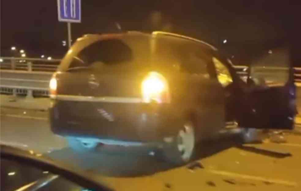 POZNATO STANJE POVREĐENIH U UDESU NA MOSTU NA ADI: Hitno su prevezeni na VMA, automobili uništeni (VIDEO)