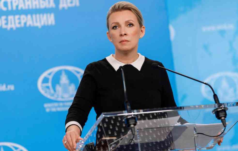 ZAHAROVA UVERENA: Zapad pokušava da DESTABILIZUJE Srbiju 