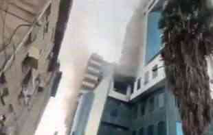 STRAHOTA U ALBANIJI : Veliki požar u zgradi od 12 spratova, evakuisano na desetine stanara (VIDEO)
