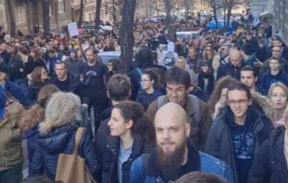 Danas ponovo protesti studenata ispred Ministarstva državne uprave u 12h