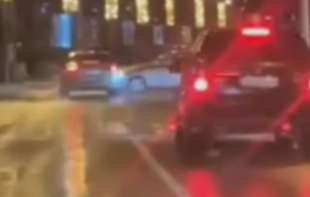Saobraćajka u Crnoj Gori: PRETICAO AUTO, PA NASTAO HAOS, vozač napravio prekršaj pred pešačkim prelazom, a onda se u njega zakucao auto (VIDEO)