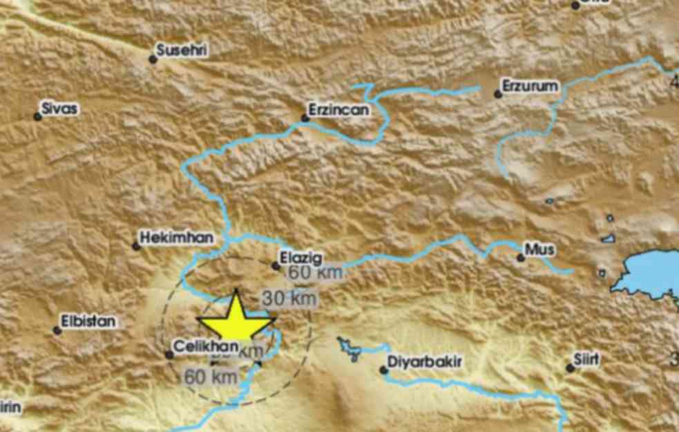 Novi jak zemljotres pogodio Tursku