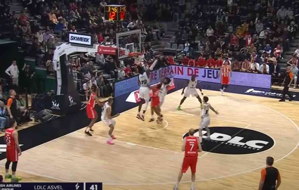 DUPLI PORAZ U EVROLIGI: Partizan izgubio u Istanbulu, Crvena zvezda poražena od Asvela (VIDEO)