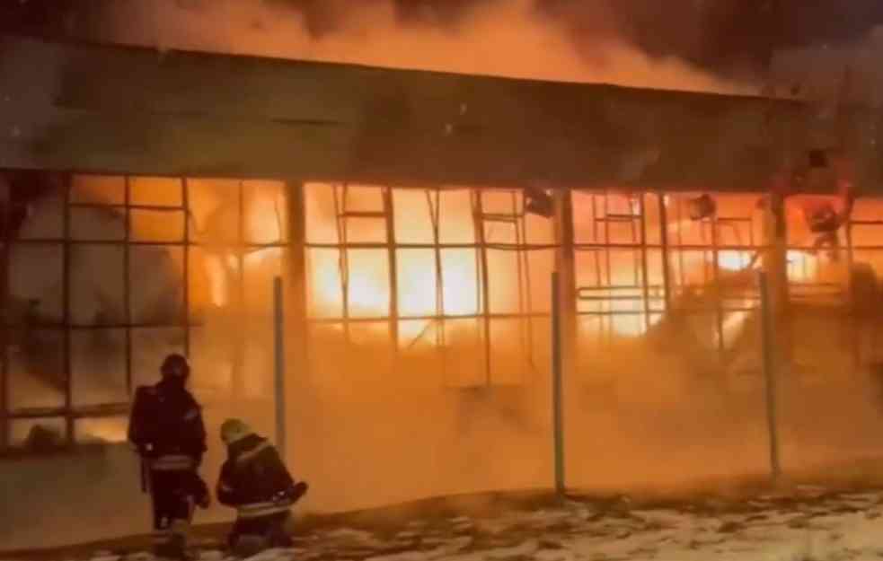 Veliki požar u Moskvi: Vlasnik bio pod sankcijama zbog Ukrajine (VIDEO)