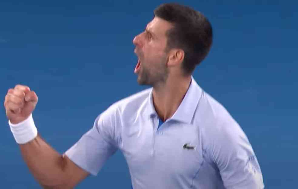 ĐOKOVIĆ POBEDOM POČEO POHOD NA AUSTRALIJU: Nole se zagrevao protiv mlade hrvatske nade (VIDEO)